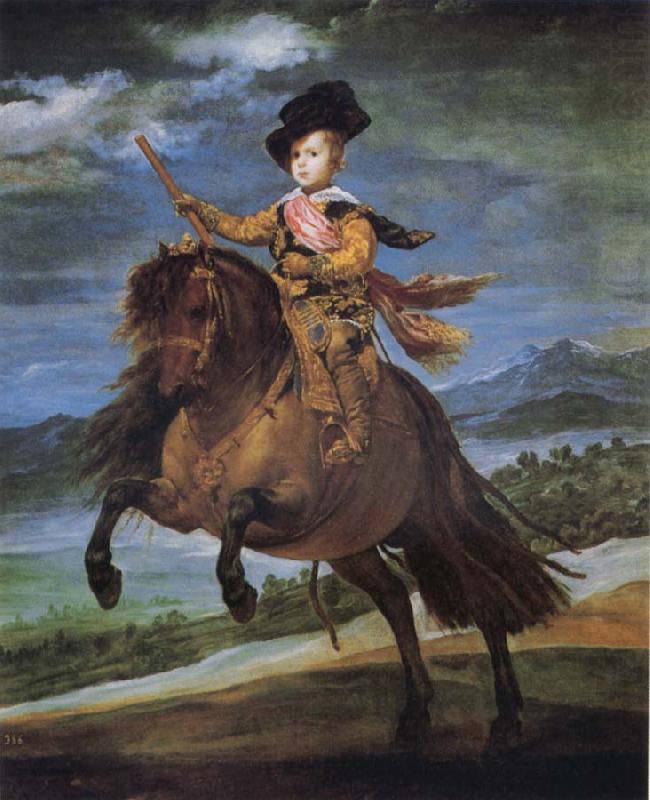 Diego Velazquez Prince Baltassar Carlos,Equestrian china oil painting image